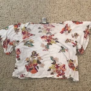 Floral crop top